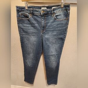 ❤️Jesica Simpson High Rise Skinny Waist 18 Rise 12.5 Insean=28